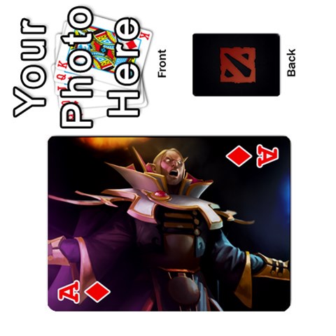 Ace Dota Cards By Tom Front - DiamondA