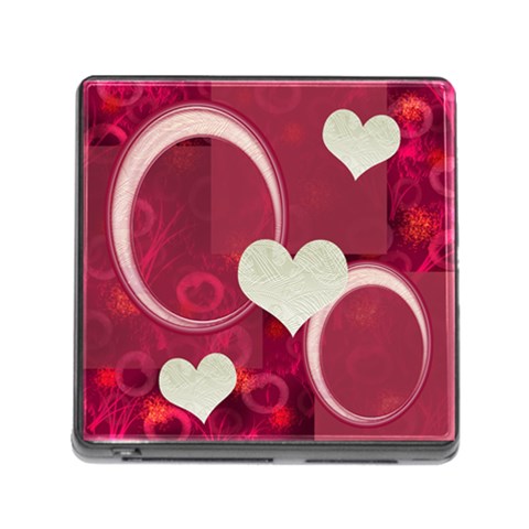 I Heart You Pink Memory Card Reader By Ellan Front