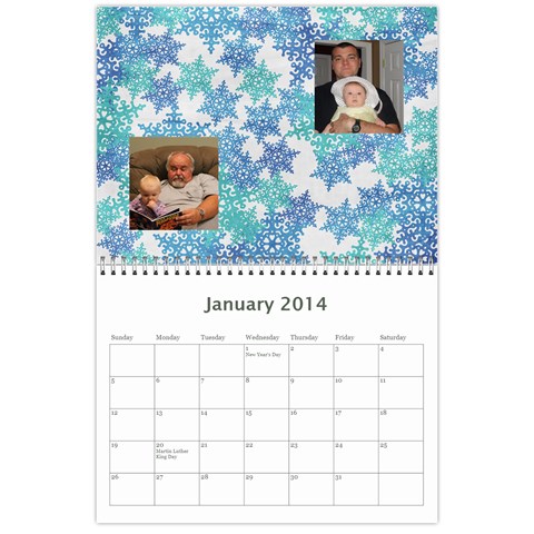 Family Calendar 2014 Updated By Meagan Jan 2014