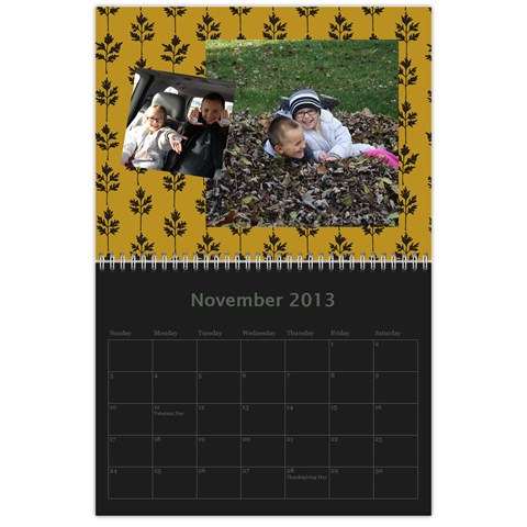 Christmas Calendar 2012 By Amber Nov 2013