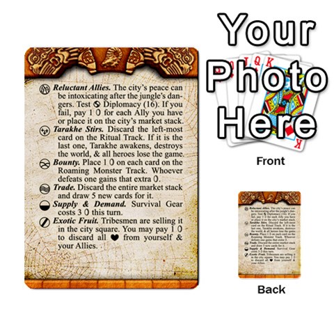 Cities Of Adventure: Reference Cards By Fantastic Diversions / Ofgi Front 33