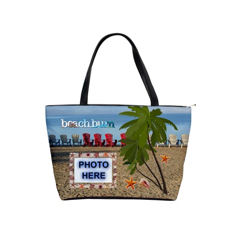 Beach Bum Shoulder Bag By Joy Johns Front