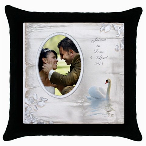 Our Love Throw Pillow By Deborah Front