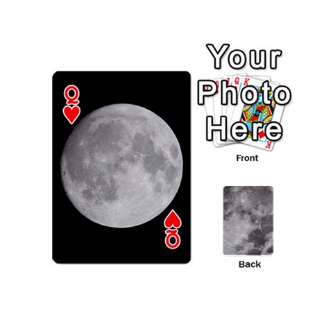 Queen Mini Moon Cards By Bg Boyd Photography (bgphoto) Front - HeartQ