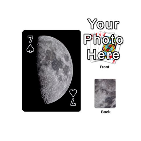 Mini Moon Cards By Bg Boyd Photography (bgphoto) Front - Spade7