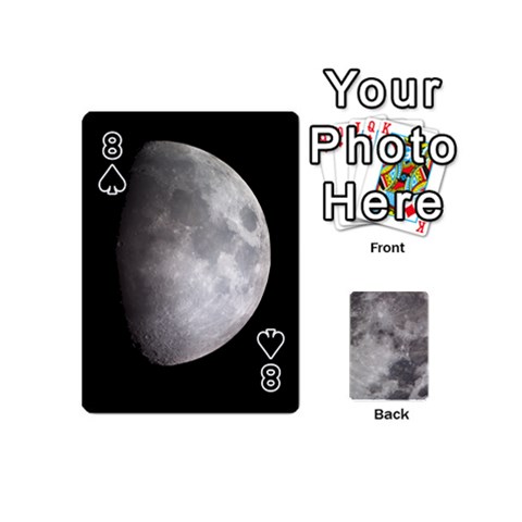 Mini Moon Cards By Bg Boyd Photography (bgphoto) Front - Spade8