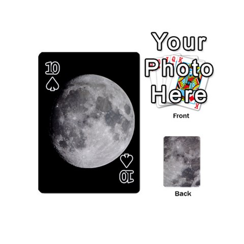 Mini Moon Cards By Bg Boyd Photography (bgphoto) Front - Spade10