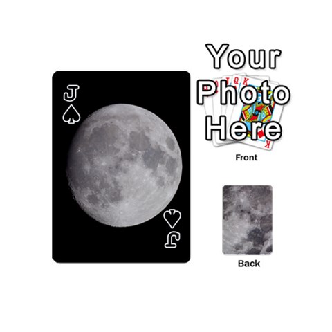 Jack Mini Moon Cards By Bg Boyd Photography (bgphoto) Front - SpadeJ