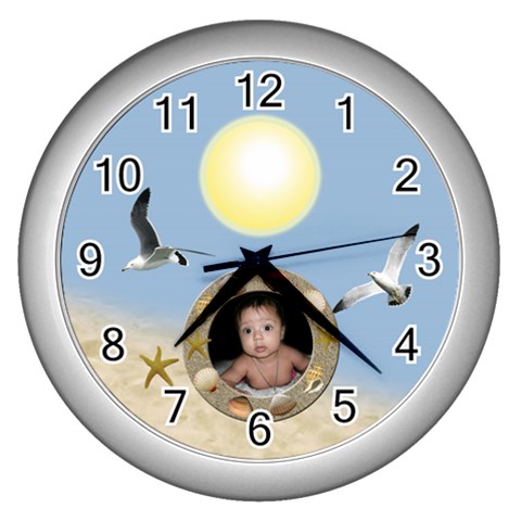 Beach Clock By Angeye Front