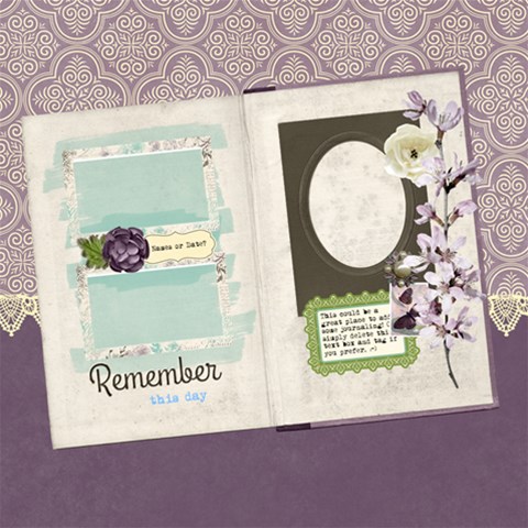 Forever Kit Pages By One Of A Kind Design Studio 12 x12  Scrapbook Page - 1