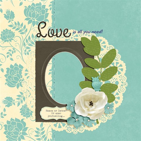 Forever Kit Pages By One Of A Kind Design Studio 12 x12  Scrapbook Page - 6