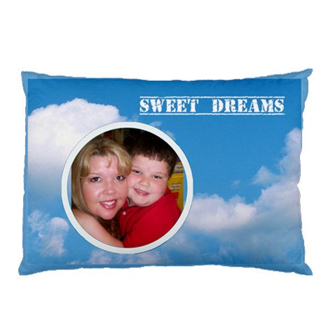 Jordan Sweet Dreams Pillowcase By Eleanor Norsworthy 26.62 x18.9  Pillow Case