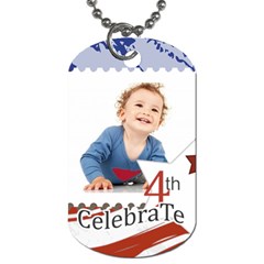 National Day - Dog Tag (One Side)