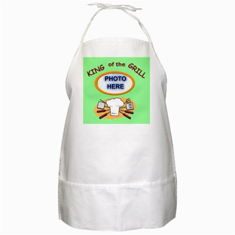 Man s Grill Apron By Joy Johns Front