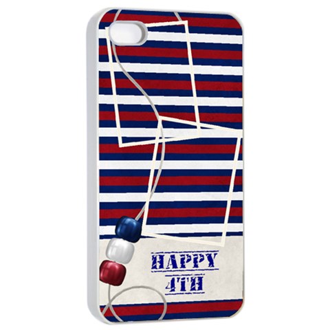 Day Of Independance Iphone 4/4s Case By Bitsoscrap Front