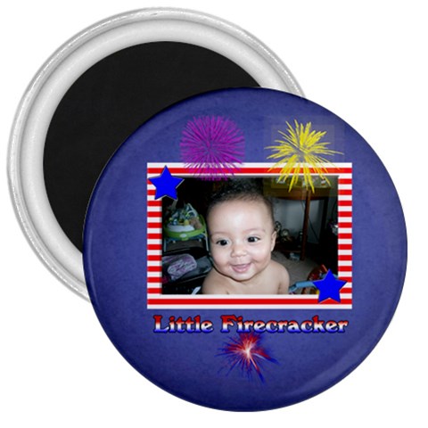 Firecracker Magnet By Angeye Front