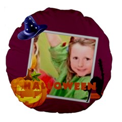 halloween - Large 18  Premium Round Cushion 