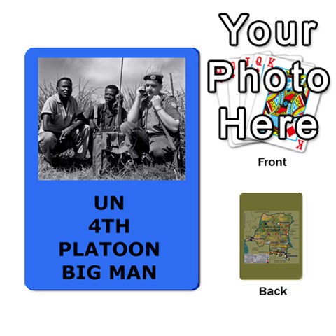 King Tfl Bmaso Congo Deck Un And Simba By Joe Collins Front - SpadeK