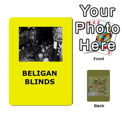 Tfl Bmaso Congo Deck Belgians, Un, And Simbas By Joe Collins Front - Spade2
