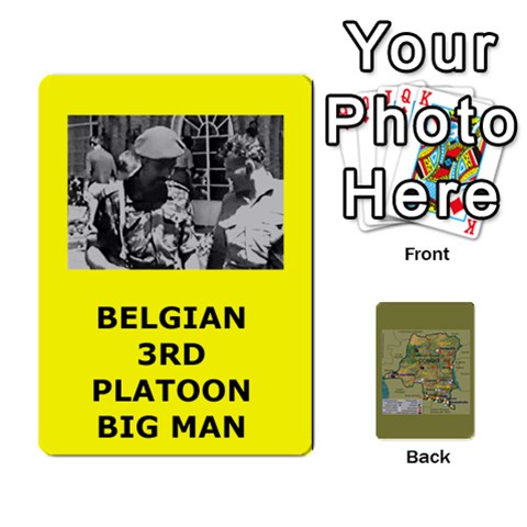 Tfl Bmaso Congo Deck Belgians, Un, And Simbas By Joe Collins Front - Heart2