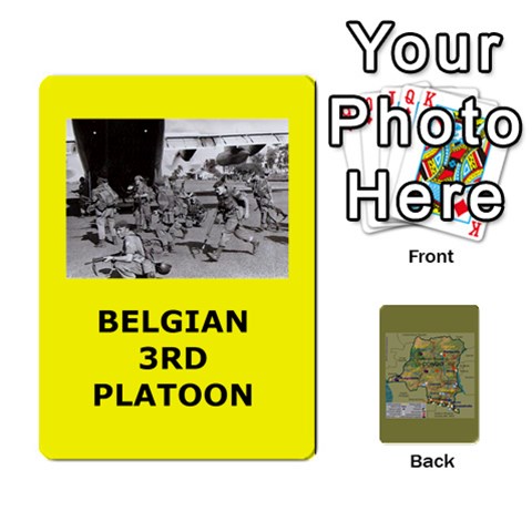 Tfl Bmaso Congo Deck Belgians, Un, And Simbas By Joe Collins Front - Heart4