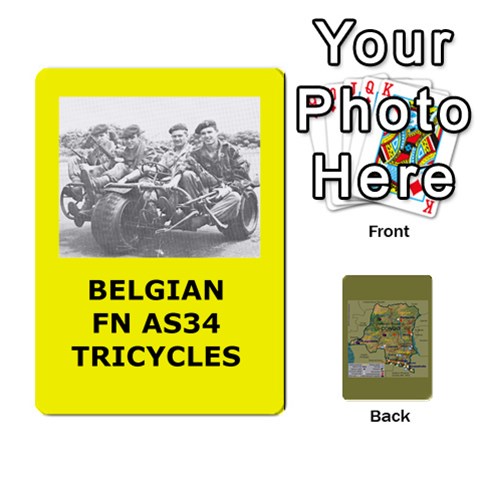 Tfl Bmaso Congo Deck Belgians, Un, And Simbas By Joe Collins Front - Heart8
