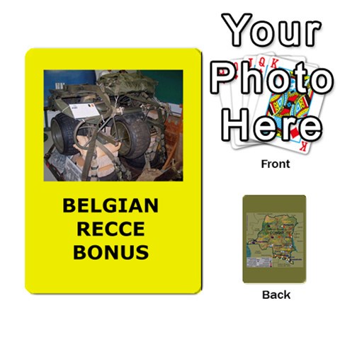 Tfl Bmaso Congo Deck Belgians, Un, And Simbas By Joe Collins Front - Diamond9