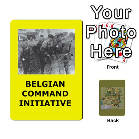 Tfl Bmaso Congo Deck Belgians, Un, And Simbas By Joe Collins Front - Diamond10