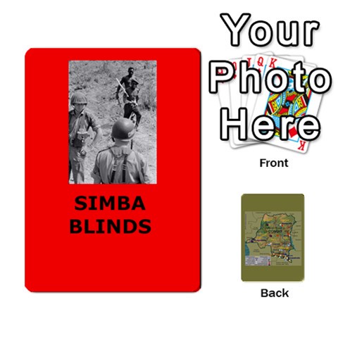 Tfl Bmaso Congo Deck Belgians, Un, And Simbas By Joe Collins Front - Club4
