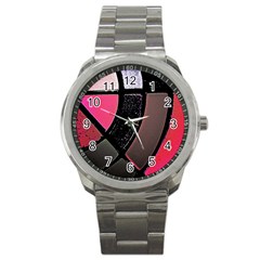 pink metal watch - Sport Metal Watch