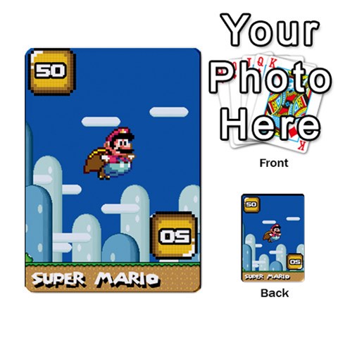 Super Mario Planning Poker Cards By Pek Front 24