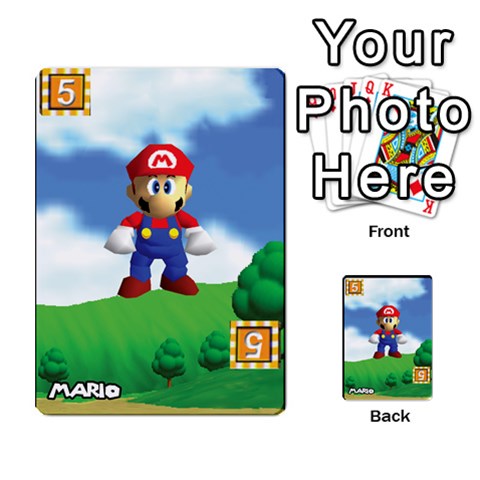 Super Mario Planning Poker Cards By Pek Front 32