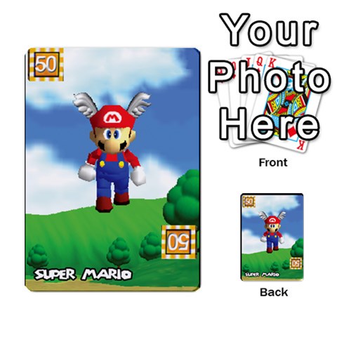 Super Mario Planning Poker Cards By Pek Front 37