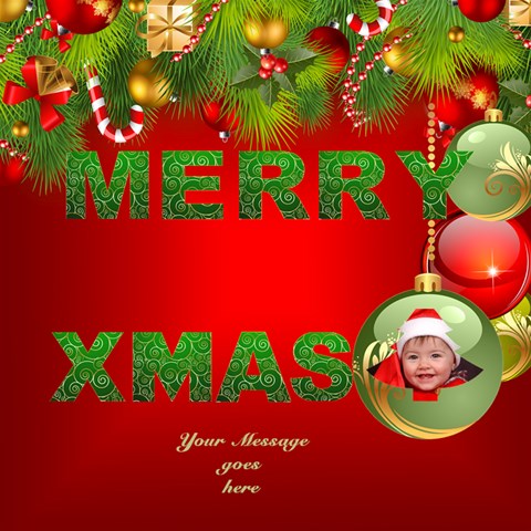 My Christmas  2 3d Card By Deborah Inside