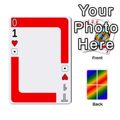 Rainbow Deck v2.1 Deck 1 - Playing Cards 54 Designs (Rectangle)
