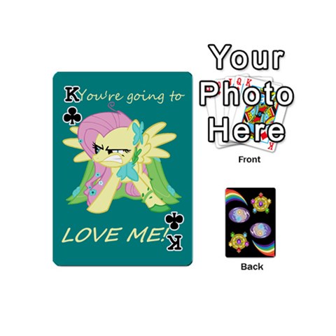 King Pony Cards 1 (with Pips) By Aaron Front - ClubK