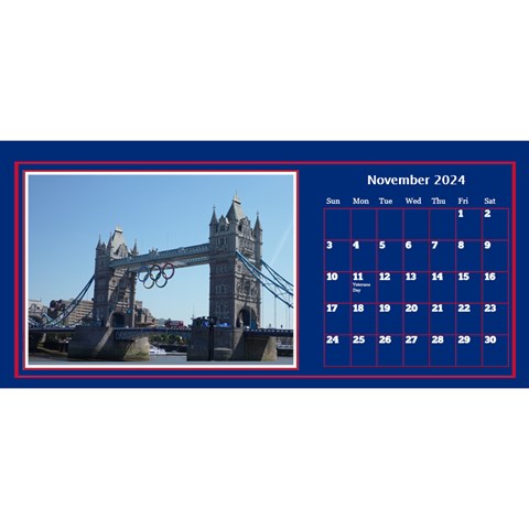 My Little Perfect Desktop Calendar 11x5 By Deborah Nov 2024