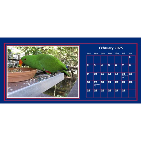 My Little Perfect Desktop Calendar 11x5 By Deborah Feb 2024