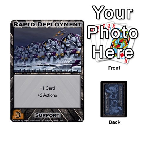 Battletech: Domination V2 1 Supply Cards By Scott Heise Front - Diamond6