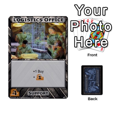 Battletech: Domination V2 1 Supply Cards By Scott Heise Front - Diamond8