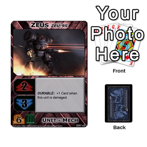 Battletech: Domination V2 1 Supply Cards By Scott Heise Front - Club8