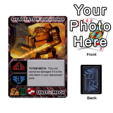 Battletech: Domination V2 1 Supply Cards By Scott Heise Front - Club9