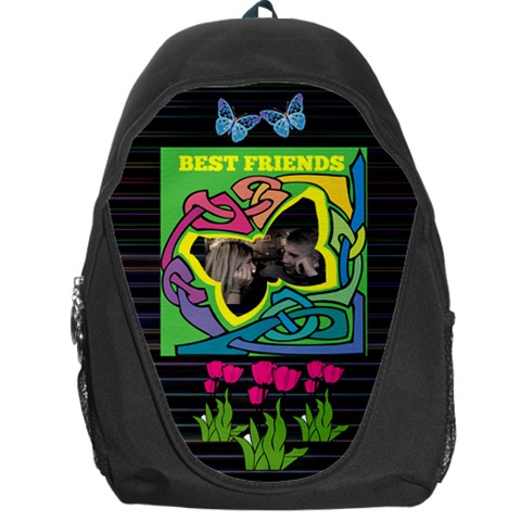 Best Friends Backpack Bag By Joy Johns Front