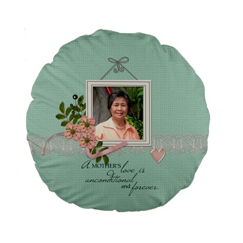 15  Premium Round Cushion : Mother By Jennyl Front