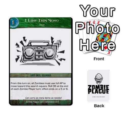 Zombie Plague Card Compilation By Michael Front - Spade5