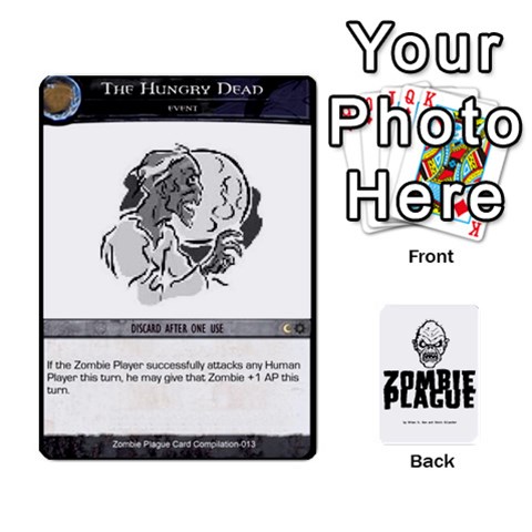 King Zombie Plague Card Compilation By Michael Front - DiamondK