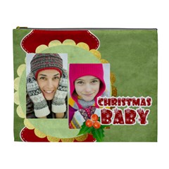 merry christmas - Cosmetic Bag (XL)