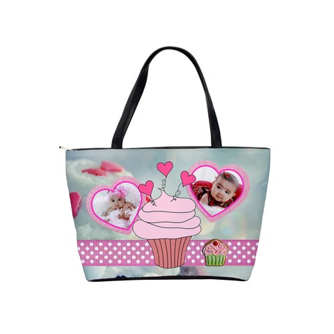 Cupcake Hearts Handbag By Ivelyn Back