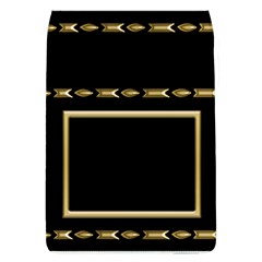 Black and Gold Removable Flap Cover (Large) - Removable Flap Cover (L)
