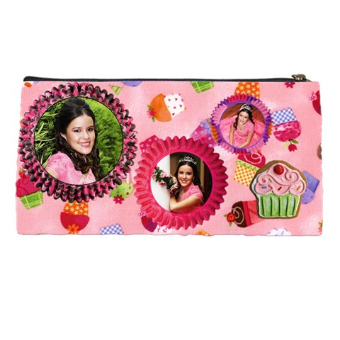 Cupcakes Pencil Case Iv By Ivelyn Back